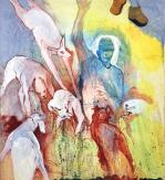 Hundstage_200x180cm_Oil_on_canvas_Juli_2022