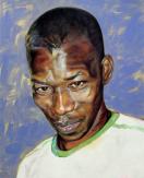Oumar_220x180cm_Acrylic_on_canvas_Januar_2005