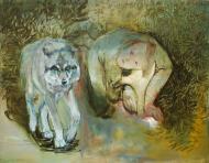 Wolf_120x150cm_Oil_on_canvas_Mai_2017