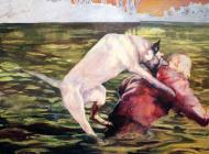 Angriff_120x160cm_Oil_on_canvas_Februar_2022